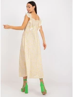 Šaty EM SK 229.59P jasne žltá