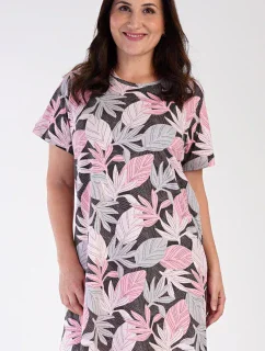 Dámska nočná košeľa s krátkym rukávom Evita