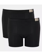 Pánske boxerky GO Natural Short C2P - BLACK - black 0004 - SLOGGI