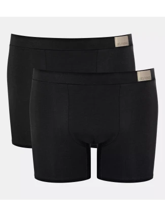 Pánske boxerky GO Natural Short C2P - BLACK - black 0004 - SLOGGI