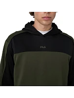 Pánska mikina Fila Rivoli olive-black FAM1121 63185 pánska