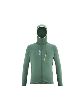 Mikina MILLET M SENECA FLEECE HOODIE zelená Mikina MILLET M SENECA FLEECE HOODIE zelená