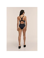 Plavky CASALL Deep Racerback, čierne