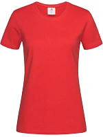 Stedman Comfort T Women Dámske tričko z hrubej bavlny 05.2160 šarlátovo červené Stedman Comfort T Women Dámske tričko z hrubej bavlny 05.2160 šarlátovo červené