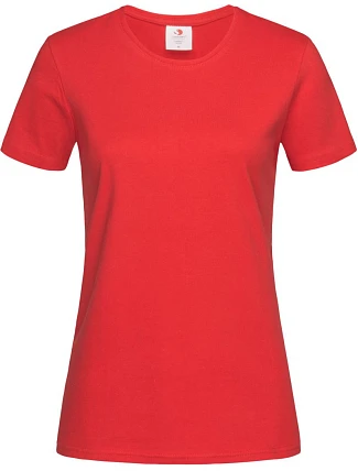 Stedman Comfort T Women Dámske tričko z hrubej bavlny 05.2160 šarlátovo červené Stedman Comfort T Women Dámske tričko z hrubej bavlny 05.2160 šarlátovo červené