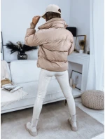 Dámska prešívaná bunda DABIS beige FashionStreet TY3240