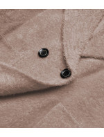 Krátky béžový prehoz cez oblečenie typu alpaka (CJ65)