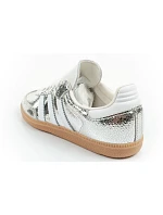 Adidas dámske športové topánky Samba OG silver tenisky módne kožené dámske Adidas dámske športové topánky Samba OG silver tenisky módne kožené dámske