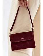 Malá Kabelka Listonoška z Eko Semiše Bordó Lucelle
