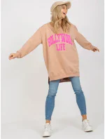 Blúzka VI BL 3102.01P béžová a ružová