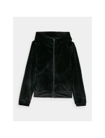 Dievčenská velúrová mikina 4F Junior 4FJWAW24TSWSF1217-20S