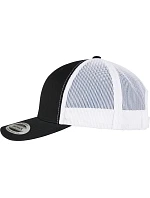 Flexfit 6606RT/6606TR 6-panelová čiapka typu Trucker „Recycled“ 55.06RT čierna/biela Flexfit 6606RT/6606TR 6-panelová čiapka typu Trucker „Recycled“ 55.06RT čierna/biela