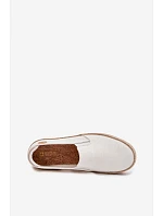 Dámske espadrilky na platforme Big Star TT274090 Ecru Dámske espadrilky na platforme Big Star TT274090 Ecru