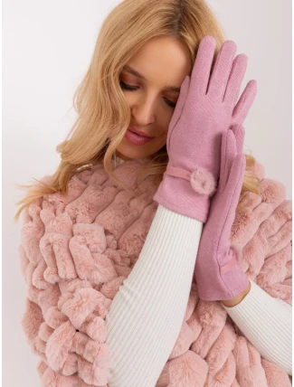 AT RK 23904 rukavice.27 svetlo ružová