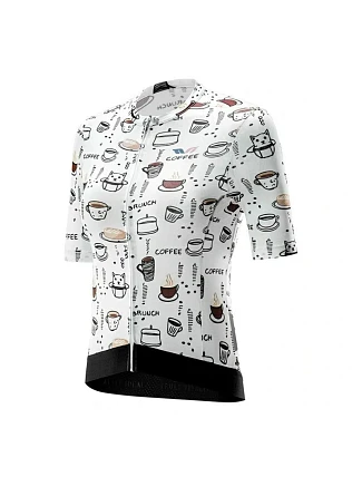 Dámsky cyklistický dres Rockbros 15110005005 s krátkym rukávom, veľkosť L – biely Dámsky cyklistický dres Rockbros 15110005005 s krátkym rukávom, veľkosť L – biely