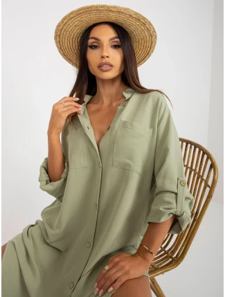 TW SK BE 199D šaty.85P pistácie