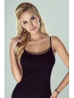 Čierna dámska košieľka Eldar Delfina Plus 2XL-3XL