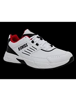 Tenisky K-swiss FARIO LTH WHITE/BLACK/MARS RED-M (04778-122-M)