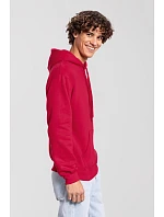 Fruit of the Loom Iconic Premium Hooded Sweat Mikina s kapucňou z hrubej bavlny 16.2284 červená Fruit of the Loom Iconic Premium Hooded Sweat Mikina s kapucňou z hrubej bavlny 16.2284 červená
