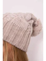 Fleecová čiapka Paris K213 light beige