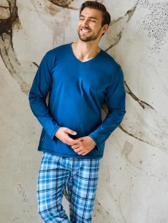 Taro Mark 3476 long/r 3XL-4XL Z25/26 pánske pyžamo