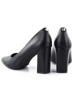 Sergio Leone čierne lodičky na podpätku PB216