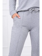 Šedá tepláková súprava