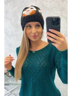 Dámska čiapka Ofelia K349 čierna