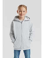 Fruit of the Loom Classic Kids Sweat Jacket Detská mikina s kapucňou 16.2045 bordová Fruit of the Loom Classic Kids Sweat Jacket Detská mikina s kapucňou 16.2045 bordová