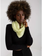 Dámsky tunelový šál AT CH BF48181 svetlo žltá
