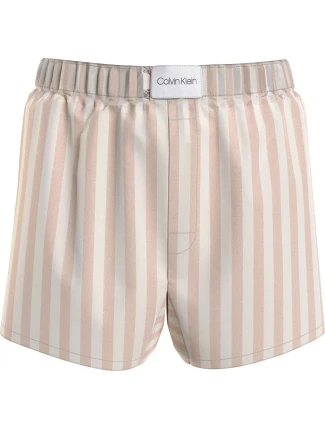 Dámske pyžamové šortky QS6892E FRN prúžky - Calvin Klein Dámske pyžamové šortky QS6892E FRN prúžky - Calvin Klein