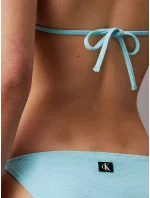 Dámske plavkové nohavičky KW0KW02627 C9F Light Blue - Calvin Klein
