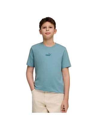 Puma ESS Small No.1 Logo Centered Tee blue 692975 47 detské tričko