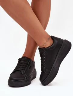 Dámske tenisky na platforme Big Star SS274244 Black