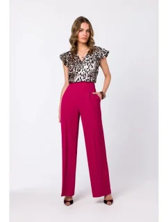 Dámske nohavice S331 Plum - Stylove