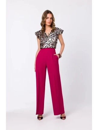 Dámske nohavice S331 Plum - Stylove