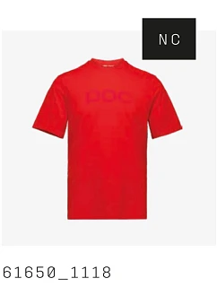 Tričko POC Tee, červené