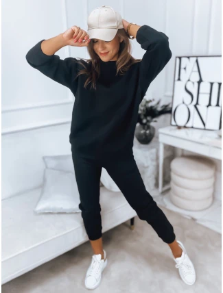 Dámska tepláková súprava ARIELLA PREMIUM black FashionStreet AY0731 Dámska tepláková súprava ARIELLA PREMIUM black FashionStreet AY0731