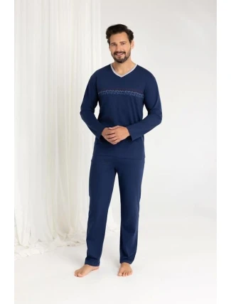 Regina 485 dĺžka/r 2XL-3XL Z25/26 pánske pyžamo Regina 485 dĺžka/r 2XL-3XL Z25/26 pánske pyžamo