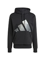 Pánska mikina adidas Holiday 3S Hoodie black JM1698 pánska