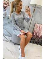 Šaty Brooklyn šedej