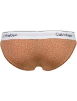 Dámske nohavičky F3787E 796 hnedá/vzor - Calvin Klein