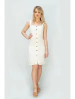 Vyšívané šaty na ramienkach (583ART)