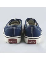 Tmavomodré šnurovacie dámske tenisky (A8865) Tmavomodré šnurovacie dámske tenisky (A8865)