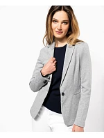 Kariban K 6133 Dámsky blejzr 20.6133 svetlošedá melírovaná Kariban K 6133 Dámsky blejzr 20.6133 svetlošedá melírovaná