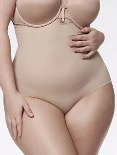 Julimex 251 nohavičky s vysokým pásom farba:natural