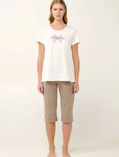 Vamp - Dámske pyžamo s kapri nohavicami 20927 - Vamp