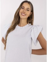 Šaty LK SK 506795 1.99 biela a čierna