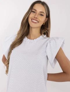 Šaty LK SK 506795 1.99 biela a čierna