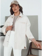 Dámska džínsová bunda DAMIRAKS light beige FashionStreet TY4321 Dámska džínsová bunda DAMIRAKS light beige FashionStreet TY4321
